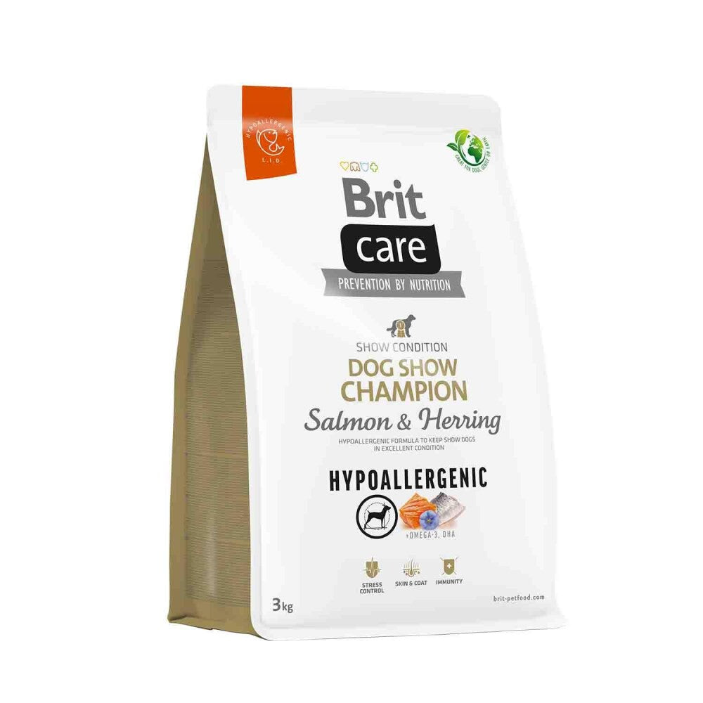 Brit Care Champion Hipoalerjenik Somonlu Ve Ringa Balıklı Yetişkin Köpek Maması 3 KG | SRC: Barcode: 8595602559114